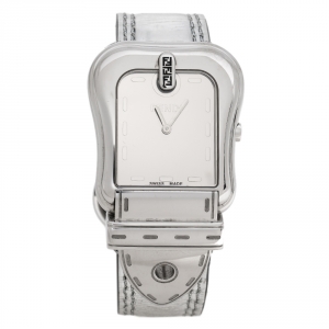 Pre Owned Fendi Silver Stainless Steel B. Fendi 3800G Women's Wristwatch 33 mm