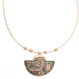 Frey Wille Gold-Plated Multicolor Necklace