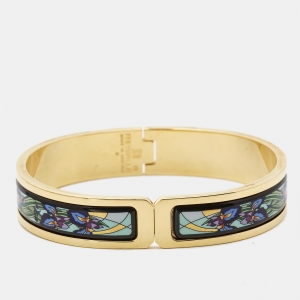 Frey Wille Fire Enamel Gold Tone Bracelet