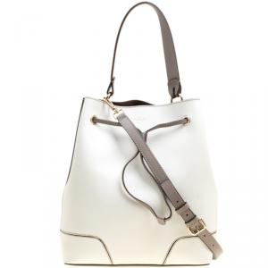 Pre Owned Furla Multicolor Leather Medium Stacy Drawstring Shoulder Bag