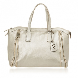 Furla Onyx Pebbled Leather 'Amazzone' Zip Hobo
