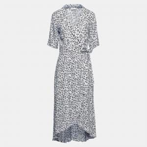 Pre Owned Ganni Viscose Midi Dress EU 42