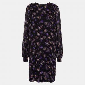 Pre Owned Ganni Viscose Knee Length Dress EU 32