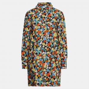 Pre Owned Ganni Organic cotton Mini Dress EU 42