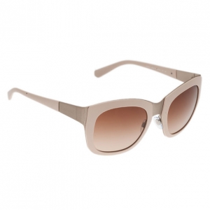 Giorgio Armani Cream Square Sunglasses