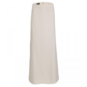 Giorgio Armani Beige Tecno Maxi Skirt  M