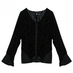 Giorgio Armani Devore Long Sleeve Top L