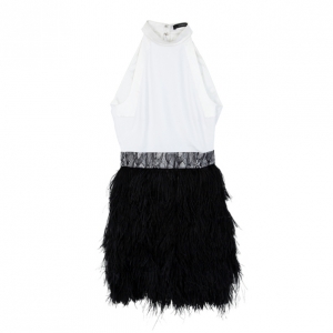 Givenchy Feathered Dress S