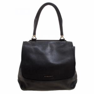 Givenchy Black Leather Top Handle Bag