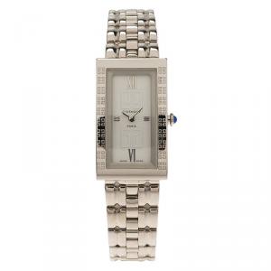 Givenchy White Stainless Steel Apsaras Women's Wristwatch 21MM