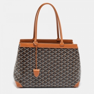Goyard Tan Goyardine Coated Canvas and Leather Bellechasse PM Tote