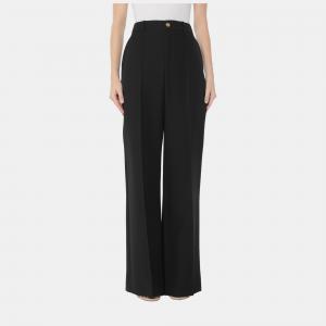 Pre Owned Gucci Silk Pants 42