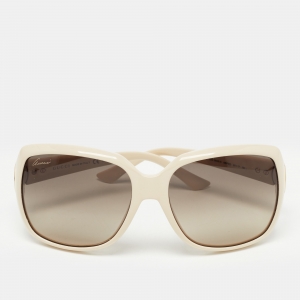 Gucci Cream GG3609/S Gradient Oversized Sunglasses