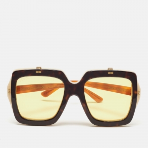 Gucci Multicolor GG0088S Flip Up Oversized Sunglasses