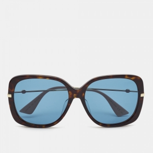 نظارة شمسية غوتشي GG0511SA  بني ترتواز/زرقاء مربعة