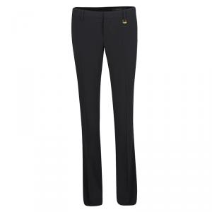 Gucci Black Flared Bottom Tailored Trousers S