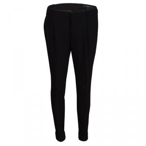 Gucci Black Wool Tailored Cropped Pants S