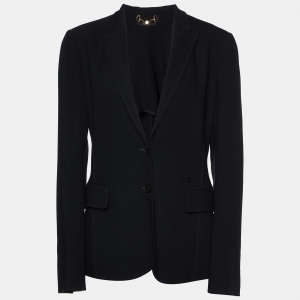 Gucci Black Wool Pant Suit M