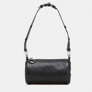 Gucci Black Mini Leather Blondie Barrel Shoulder Bag