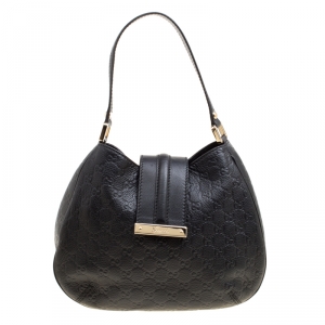 Pre Owned حقيبة غوتشي ويب فينتيدج نيو ليديز صغيرة جلد غوتشيسيما سوداء