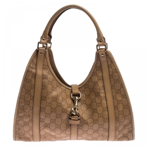 مملوكة مسبقًا حقيبة يد غوتشي بيردوت جوي جلد غوتشيسيما بيج