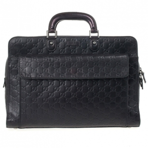 Gucci Guccissima Briefcase with Laptop Compartment 