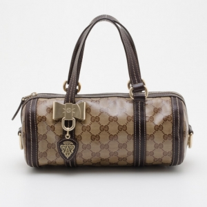Pre Owned Gucci Duchessa Small Boston Bag