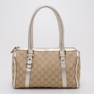 Pre Owned Gucci Monogram Speedy Joy Boston Bag