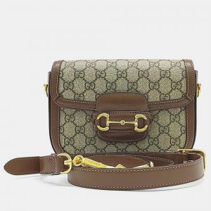 مملوكة مسبقًا Gucci Horsebit 1955 Mini Crossbody Bag (658574)