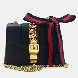 Pre Owned Gucci Mini Sylvie Bag