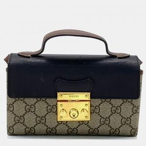 Gucci Supreme Padlock Shoulder Bag