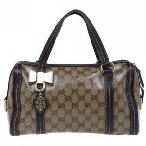 Gucci Guccissima Duchessa Medium Boston Bag