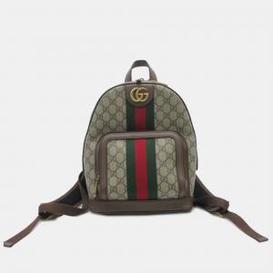 Gucci Small GG Supreme Ophidia Backpack
