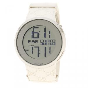 Gucci Silver Stainless Steel I- Digital 316L Women's Wristwatch 40 mm
