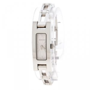 Gucci Silver Stainless Steel 3900L Women's Wristwatch 12 mm