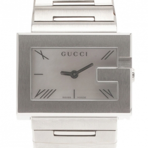 Gucci Mother of Pearl Stainless Steel Classic Wristwatch 30MM