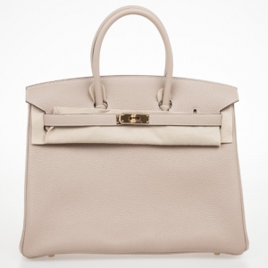 Hermes Etoupe Togo Birkin 35cm
