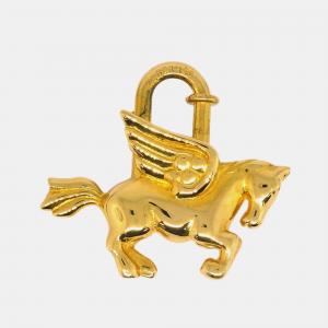 Hermes 1993 Le Cheval Pegasus Cadena Gold Small
