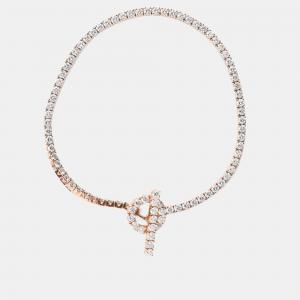 Pre Owned سوار هيرميس فينس ذهب أصفر 18  قيراط مرصع بالماس