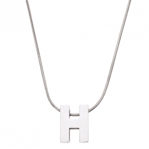 Pre Owned Hermes H Pendant Necklace