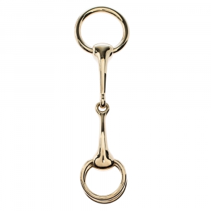 Pre Owned Hermes Mors Permabrass Sans Plomb Scarf Ring