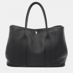 Hermes Negonda Black Garden PM Tote Bag