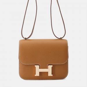 Hermes Constance Miroir Gold Epsom Size Mini