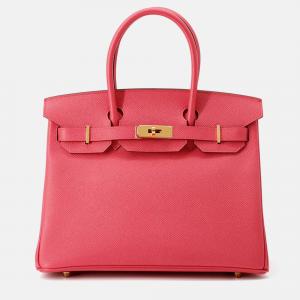 Hermes Birkin Rose Extreme Epsom Size 30