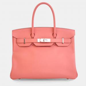 مملوكة مسبقًا Hermes Flamingo Epsom Birkin 30