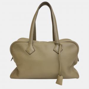 Hermes Trench Clemence Victoria 35 Handbag
