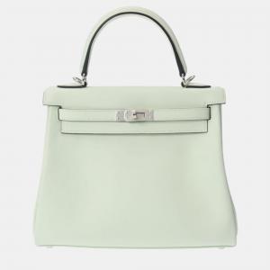 Hermes Swift Leather Kelly Top Handle Bag