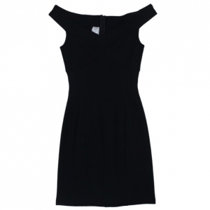 Herve Leger Signature Black Dress L
