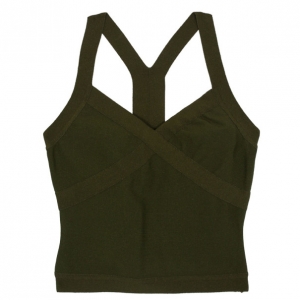 Herve Leger Green Bandage Top L