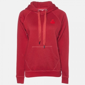 Isabel Marant Etoile Red Knit Hoodie S